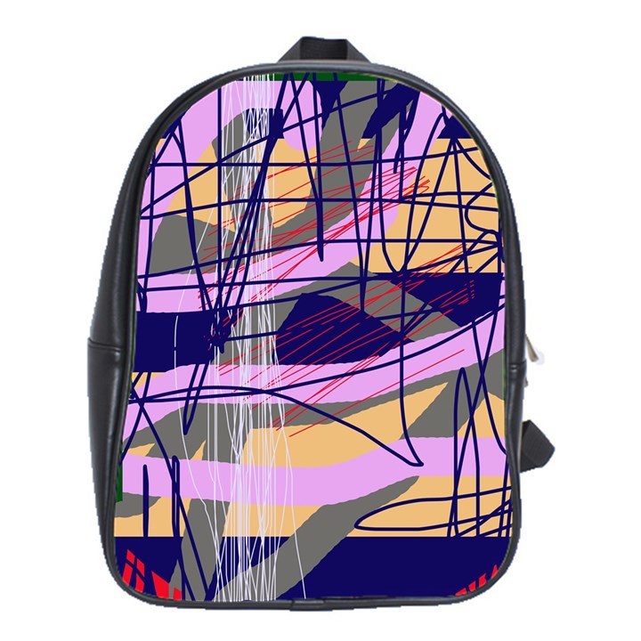 Abstract high art by Moma School Bags (XL) 