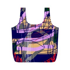 Abstract high art by Moma Full Print Recycle Bags (M) 