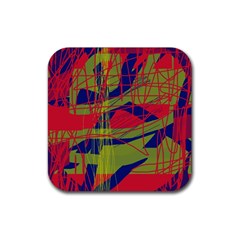 High Art By Moma Rubber Coaster (square) 