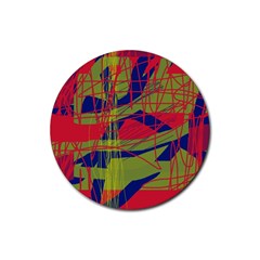 High Art By Moma Rubber Coaster (round) 