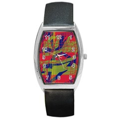 High Art By Moma Barrel Style Metal Watch