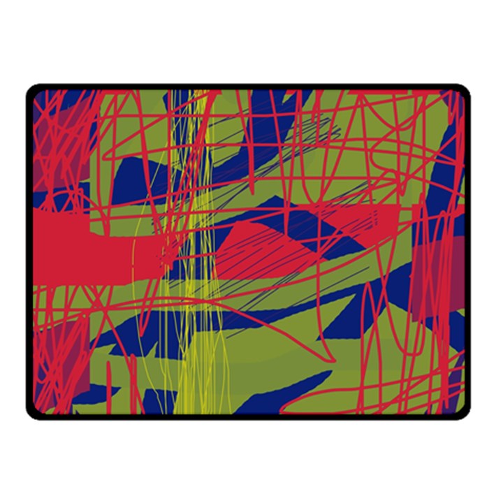 High art by Moma Double Sided Fleece Blanket (Small) 