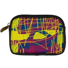 Yellow High Art Abstraction Digital Camera Cases