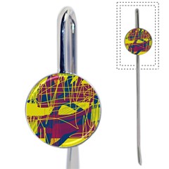 Yellow High Art Abstraction Book Mark