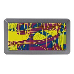 Yellow High Art Abstraction Memory Card Reader (mini)