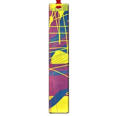 Yellow High Art Abstraction Large Book Marks