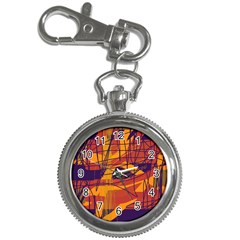 Orange High Art Key Chain Watches