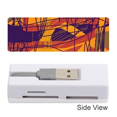 Orange High Art Memory Card Reader (stick) 