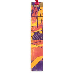 Orange High Art Large Book Marks