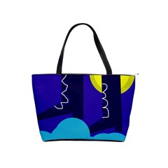 Walking On The Clouds  Shoulder Handbags by Valentinaart