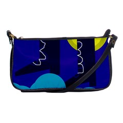 Walking On The Clouds  Shoulder Clutch Bags by Valentinaart