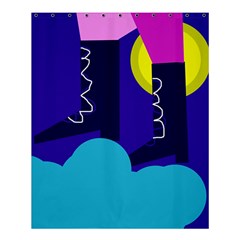 Walking On The Clouds  Shower Curtain 60  X 72  (medium)  by Valentinaart