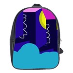 Walking on the clouds  School Bags (XL)  Front