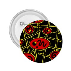 Red And Yellow Hot Design 2 25  Buttons