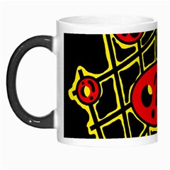 Red And Yellow Hot Design Morph Mugs