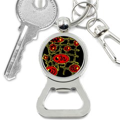 Red And Yellow Hot Design Bottle Opener Key Chains