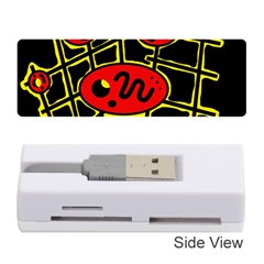 Red And Yellow Hot Design Memory Card Reader (stick) 