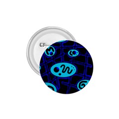 Blue Decorative Design 1 75  Buttons