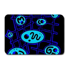 Blue Decorative Design Plate Mats