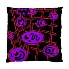 Purple and red abstraction Standard Cushion Case (One Side)