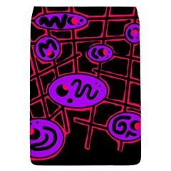 Purple and red abstraction Flap Covers (S) 