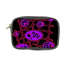 Purple And Red Abstraction Coin Purse