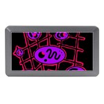 Purple and red abstraction Memory Card Reader (Mini) Front