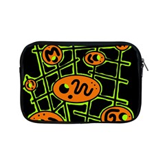 Orange And Green Abstraction Apple Ipad Mini Zipper Cases