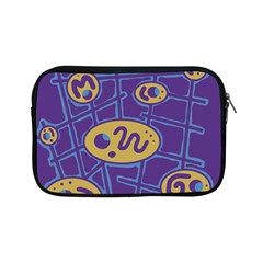 Purple And Yellow Abstraction Apple Ipad Mini Zipper Cases