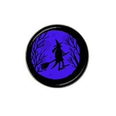 Halloween Witch - Blue Moon Hat Clip Ball Marker (10 Pack)