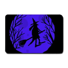 Halloween Witch - Blue Moon Small Doormat 