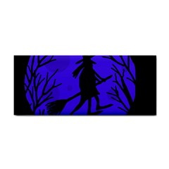 Halloween Witch - Blue Moon Hand Towel