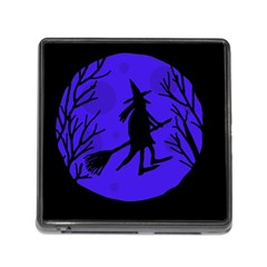 Halloween Witch - Blue Moon Memory Card Reader (square)