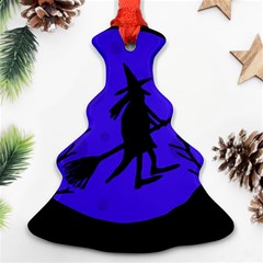 Halloween Witch - Blue Moon Ornament (christmas Tree)