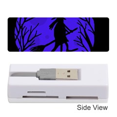 Halloween Witch - Blue Moon Memory Card Reader (stick) 