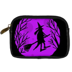 Halloween Witch - Purple Moon Digital Camera Cases