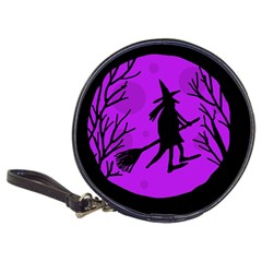 Halloween Witch - Purple Moon Classic 20-cd Wallets by Valentinaart