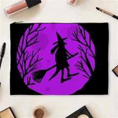 Halloween Witch - Purple Moon Cosmetic Bag (xl)