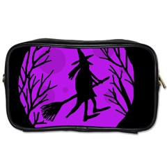 Halloween Witch - Purple Moon Toiletries Bags