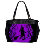 Halloween witch - Purple moon Office Handbags Front