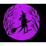 Halloween witch - Purple moon Deluxe Canvas 14  x 11  14  x 11  x 1.5  Stretched Canvas