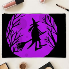 Halloween Witch - Purple Moon Cosmetic Bag (xxl) 