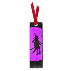 Halloween Witch - Purple Moon Small Book Marks by Valentinaart