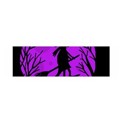 Halloween Witch - Purple Moon Satin Scarf (oblong)