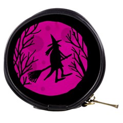 Halloween Witch - Pink Moon Mini Makeup Bags