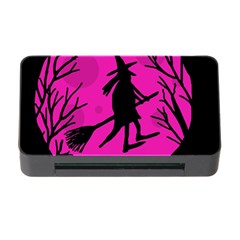 Halloween Witch - Pink Moon Memory Card Reader With Cf