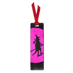 Halloween Witch - Pink Moon Small Book Marks