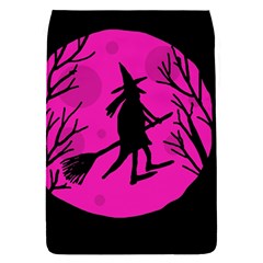 Halloween Witch - Pink Moon Flap Covers (s)  by Valentinaart