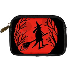 Halloween Witch - Red Moon Digital Camera Cases