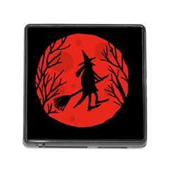 Halloween Witch - Red Moon Memory Card Reader (square)